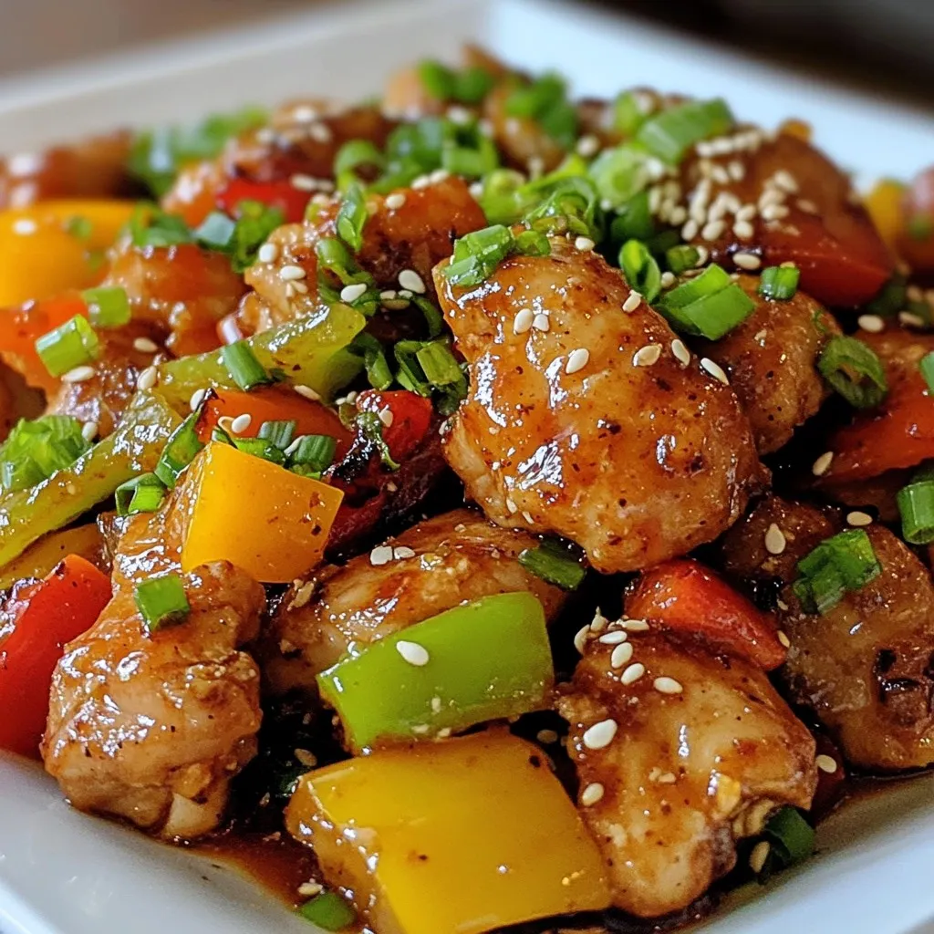 Korean Spicy Chicken Stir-Fry Flavorful and Fast Dish