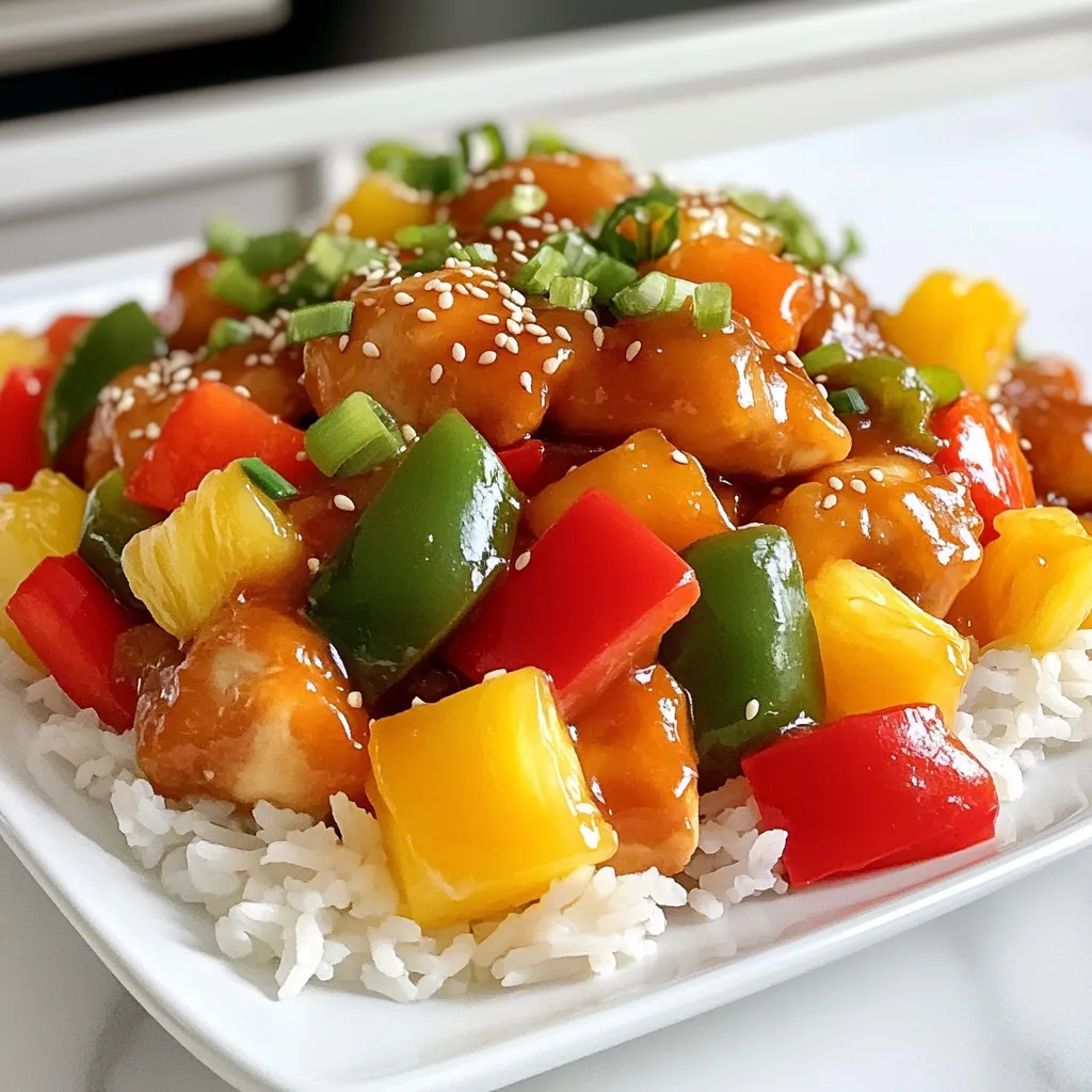 Sweet and Sour Chicken Better Than Takeout Delight