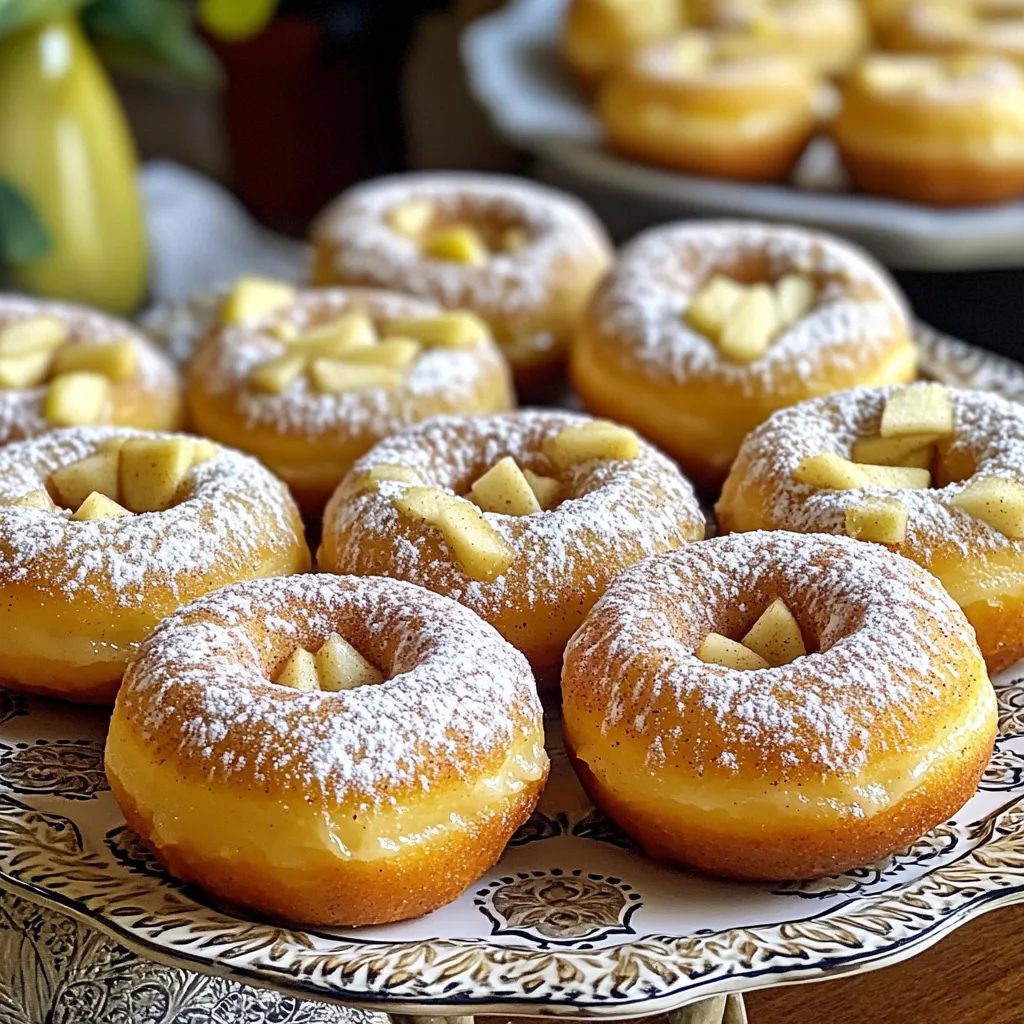 Apple Cinnamon Baked Donuts Tasty and Easy Recipe