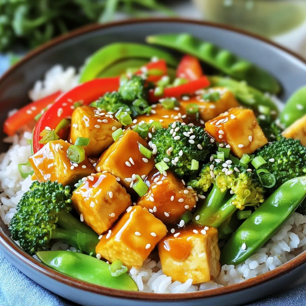 Minute Teriyaki Tofu Rice Bowls Easy and Flavorful Meal