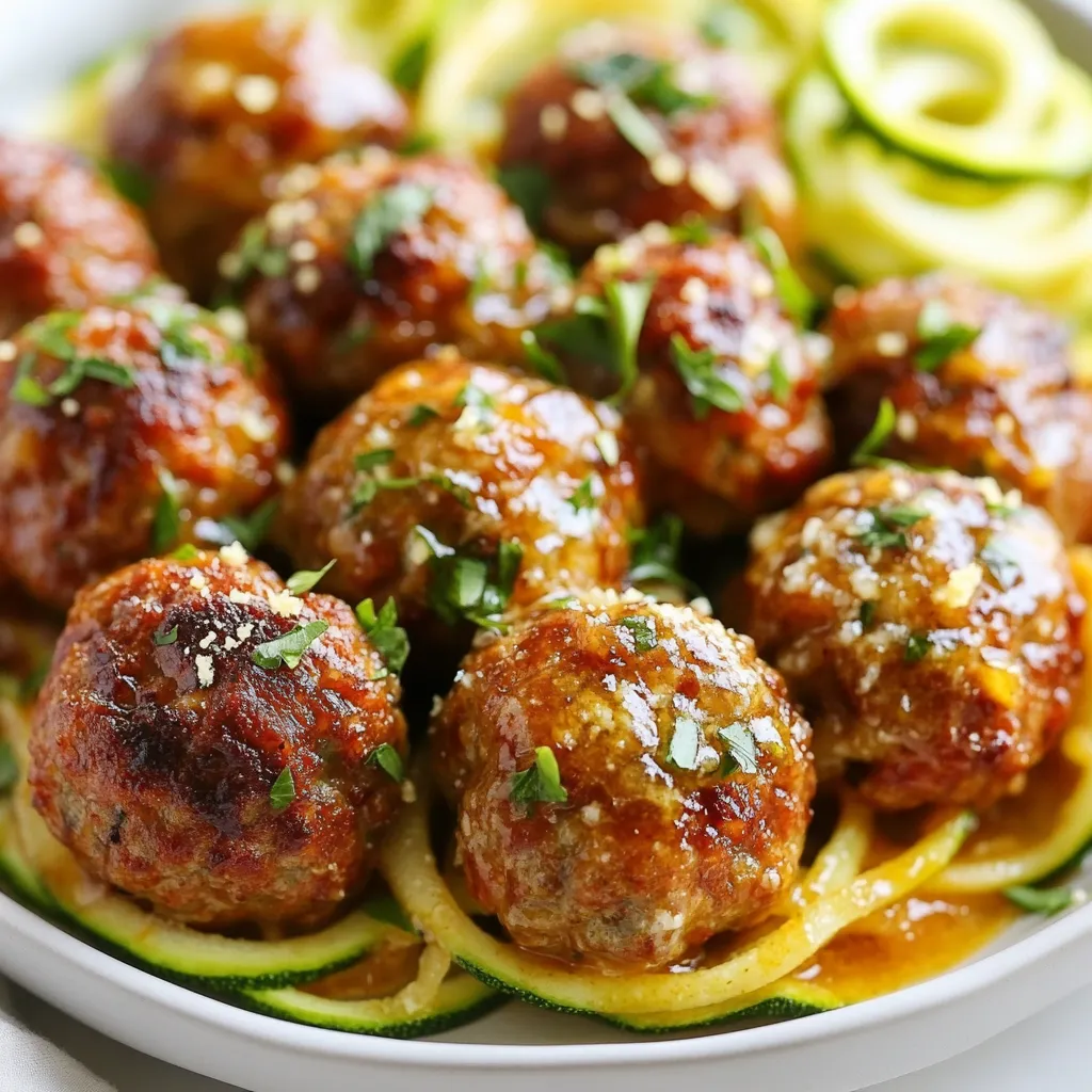 Keto Garlic Butter Meatballs Flavorful Low-Carb Dish