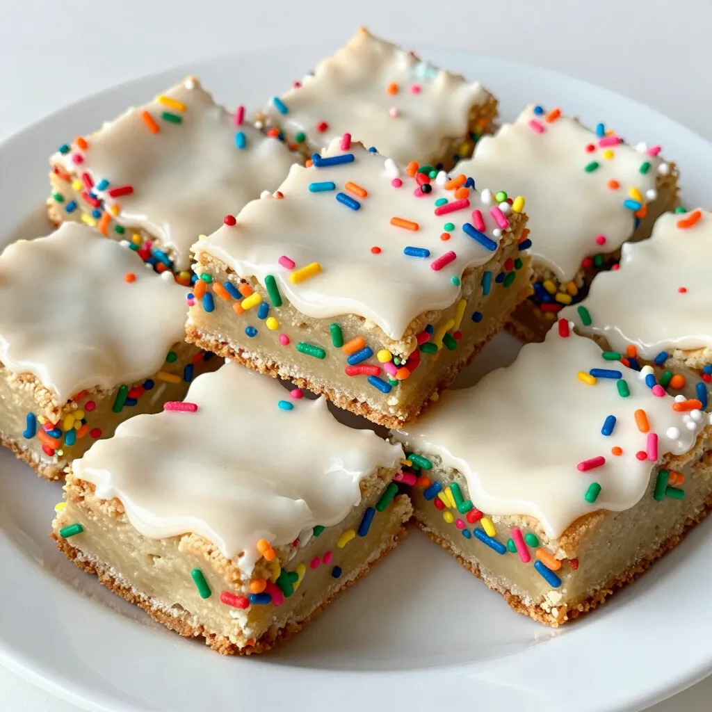 Funfetti Sugar Cookie Bars Delightful Treat Recipe