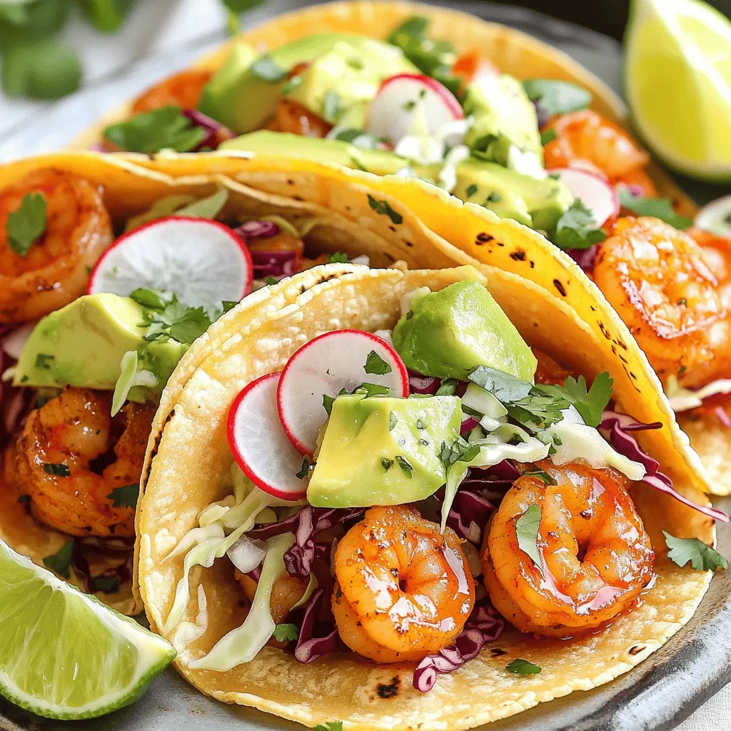 Garlic Butter Shrimp Tacos Flavorful and Simple Meal