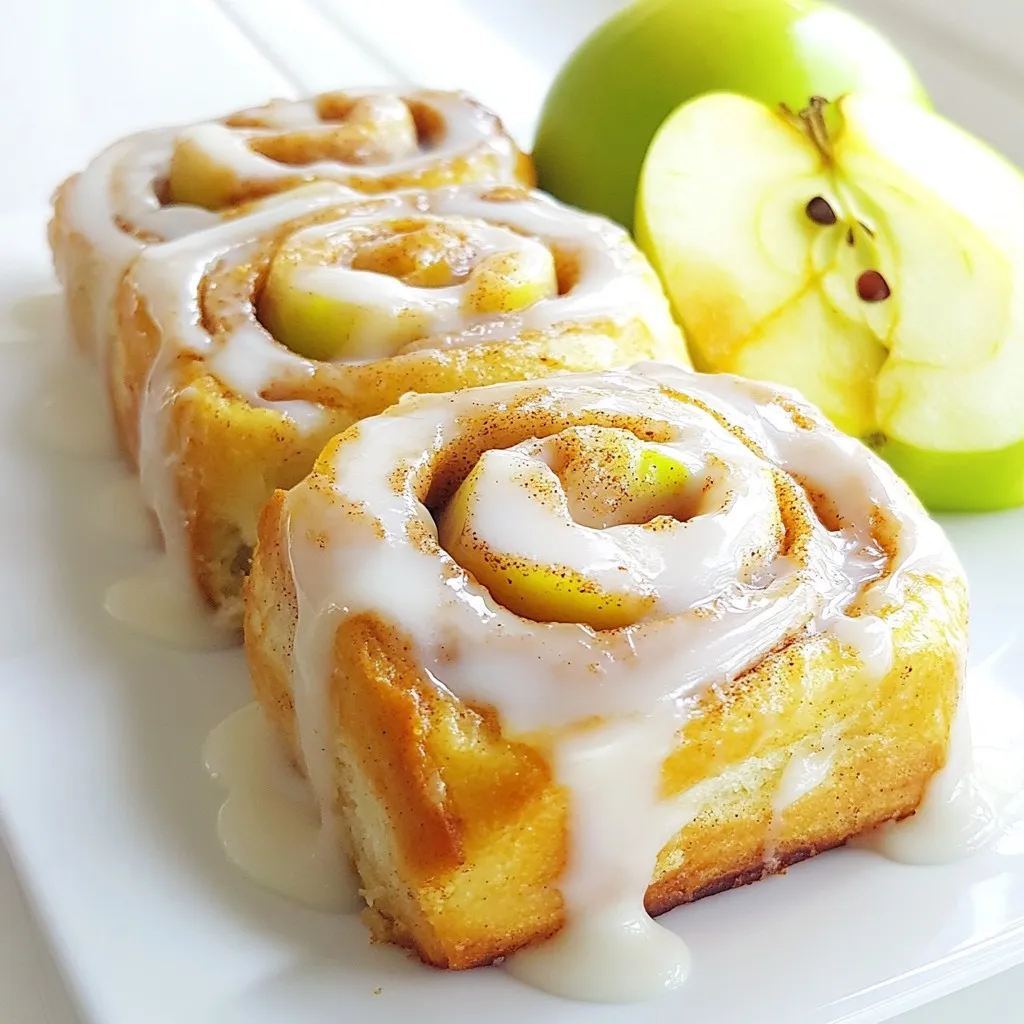 Apple Cinnamon Rolls Delicious and Easy Recipe