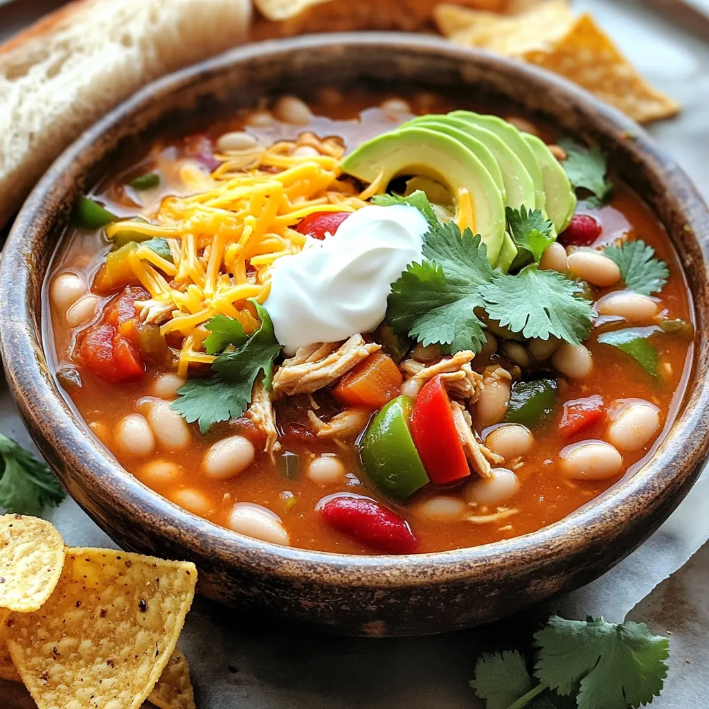Slow Cooker Turkey and White Bean Chili Simple Recipe