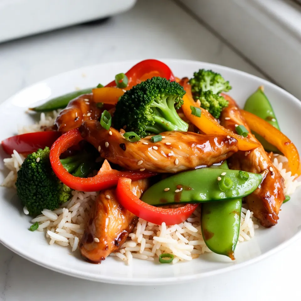 Sweet Chili Chicken Stir Fry Flavorful Dinner Delight