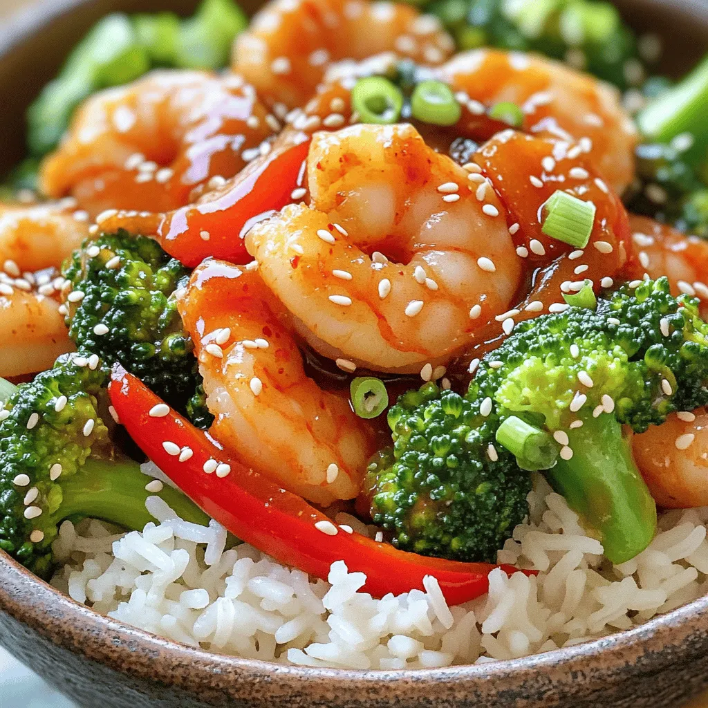 Sweet Chili Shrimp and Broccoli Flavorful Dinner Delight