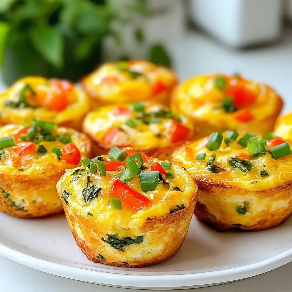 Fluffy Cottage Cheese Egg Muffins Easy Breakfast Idea
