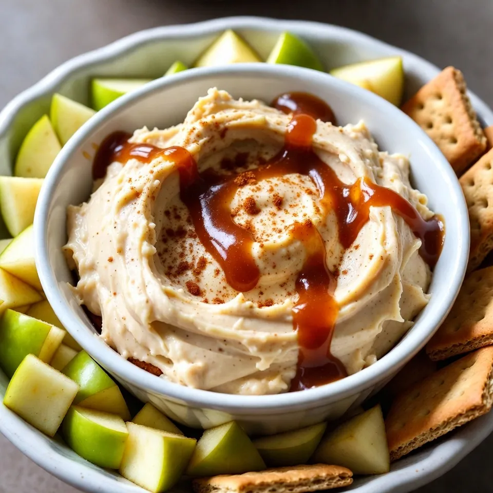 Caramel Apple Cheesecake Dip Easy and Delicious Treat