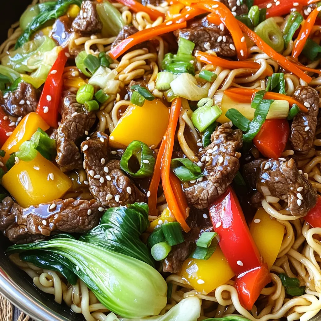 Beef Chow Mein Delightful and Easy Weeknight Meal