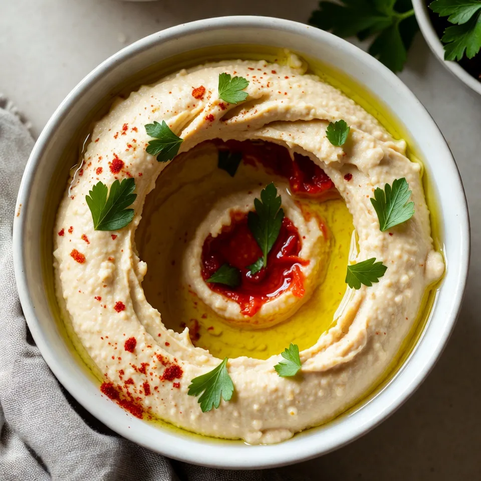 Roasted Red Pepper Hummus Rich and Flavorful Dip
