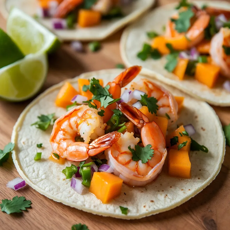 Spicy Mango Shrimp Tacos Flavorful and Simple Recipe