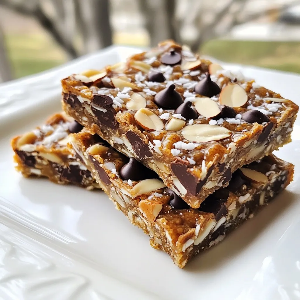 Almond Joy Energy Bars Tasty and Nutritious Snack