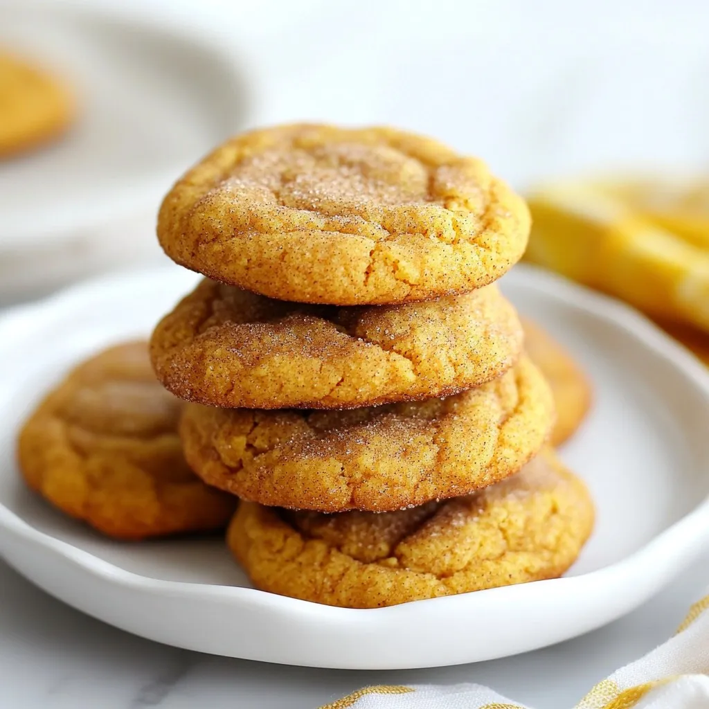 Brown Butter Pumpkin Snickerdoodles Delicious Treat