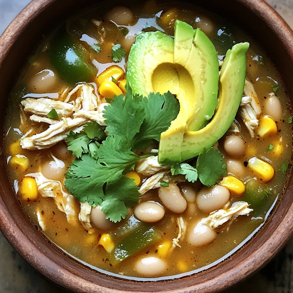 Slow Cooker White Bean Chicken Chili Comfort Food Delight