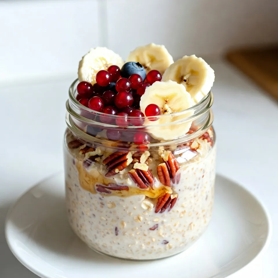 Maple Pecan Overnight Oats Tasty and Healthy Recipe