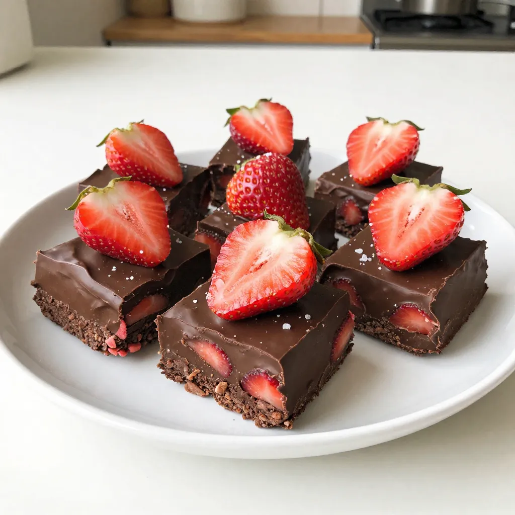 Chocolate Covered Strawberry Fudge Easy and Delicious
