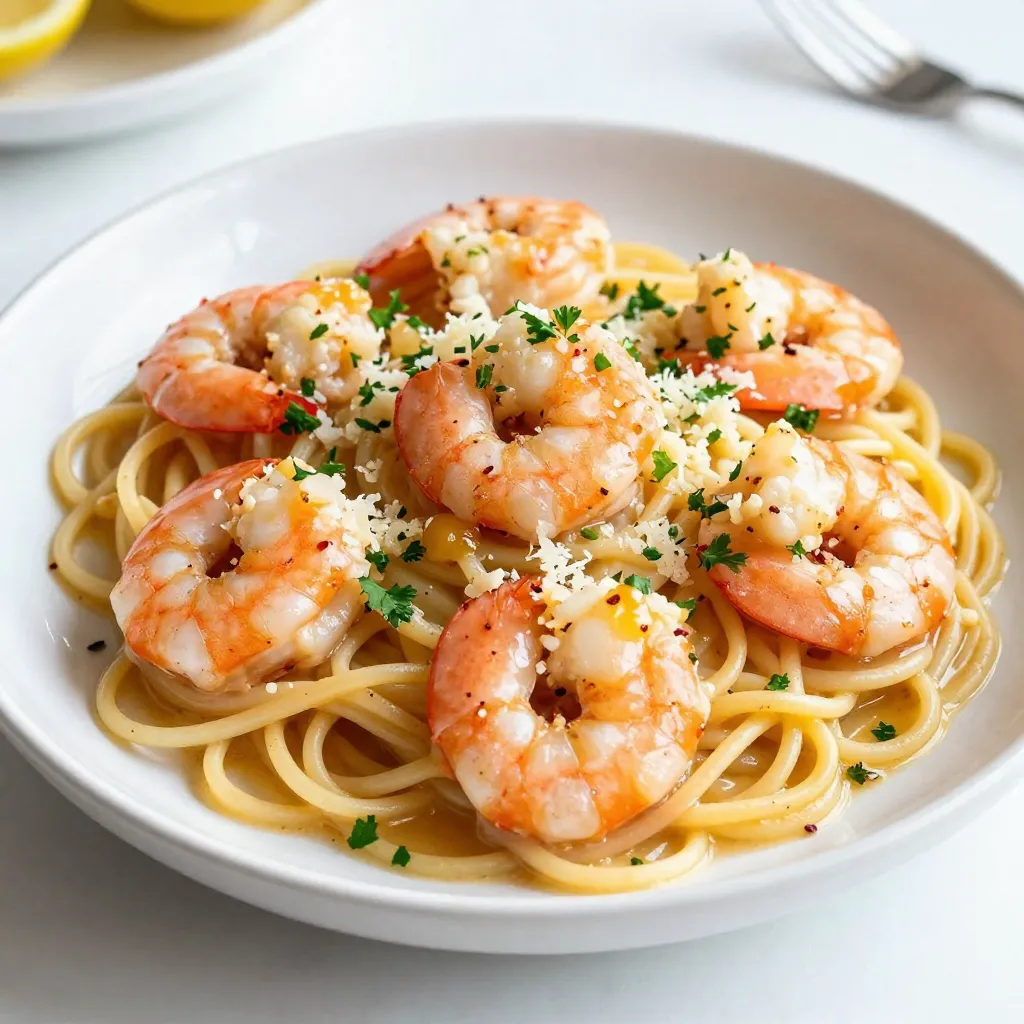Lemon Garlic Shrimp Scampi Simple and Flavorful Recipe