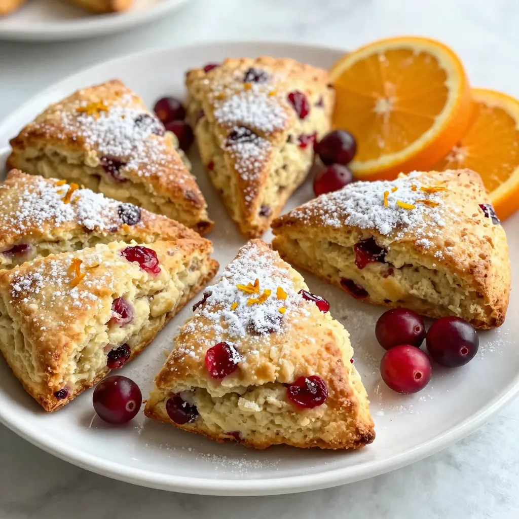 Cranberry Orange Scones Flavorful and Simple Recipe