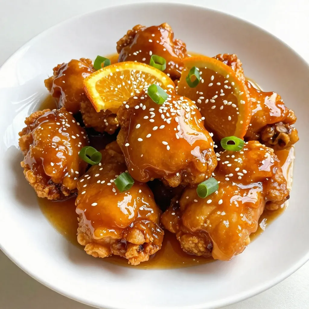 Sticky Orange Chicken Flavorful and Easy Recipe