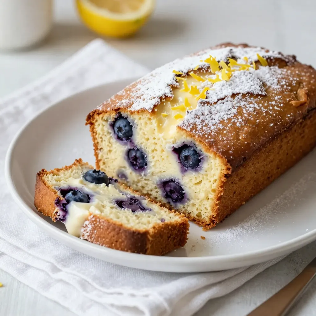 Lemon Blueberry Yogurt Loaf Fresh and Tasty Recipe