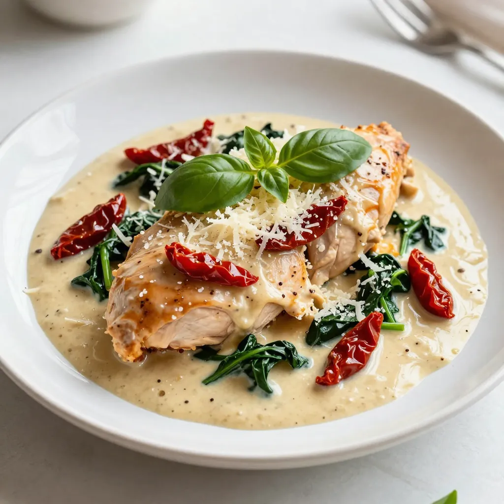 Creamy Sun-Dried Tomato Chicken Recipe Delight