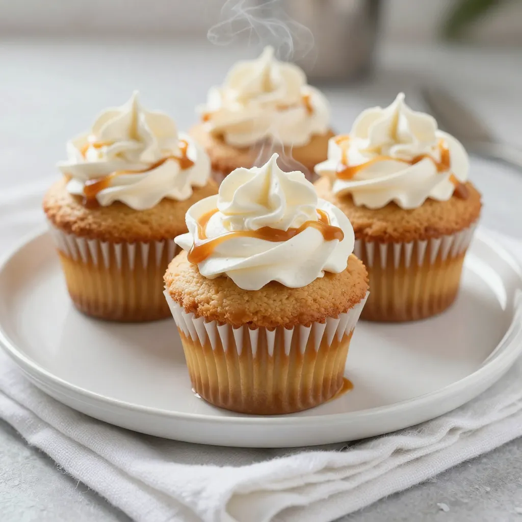 Caramel Macchiato Cupcakes Tasty and Simple Treat