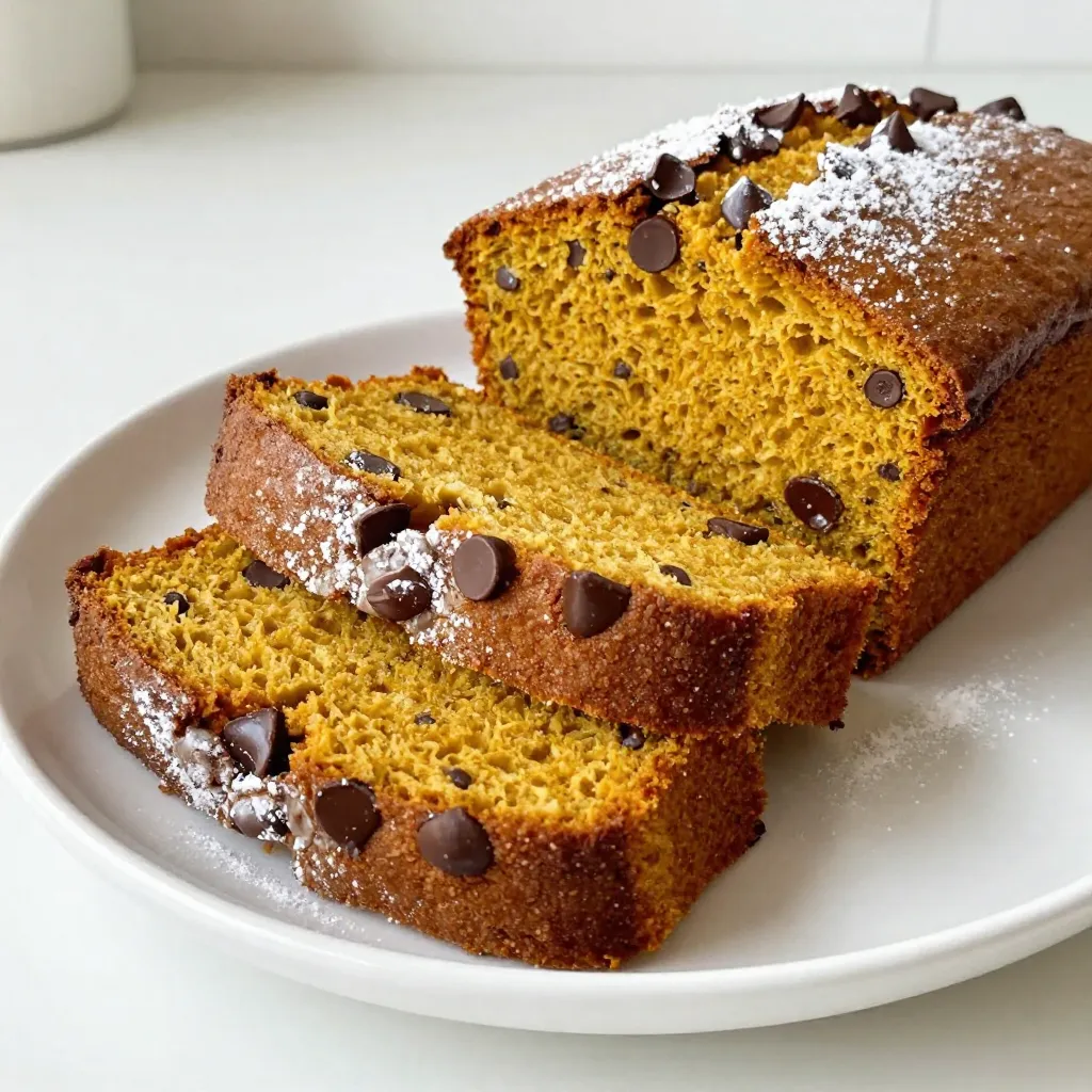 Chocolate Chip Pumpkin Bread Irresistible Fall Treat