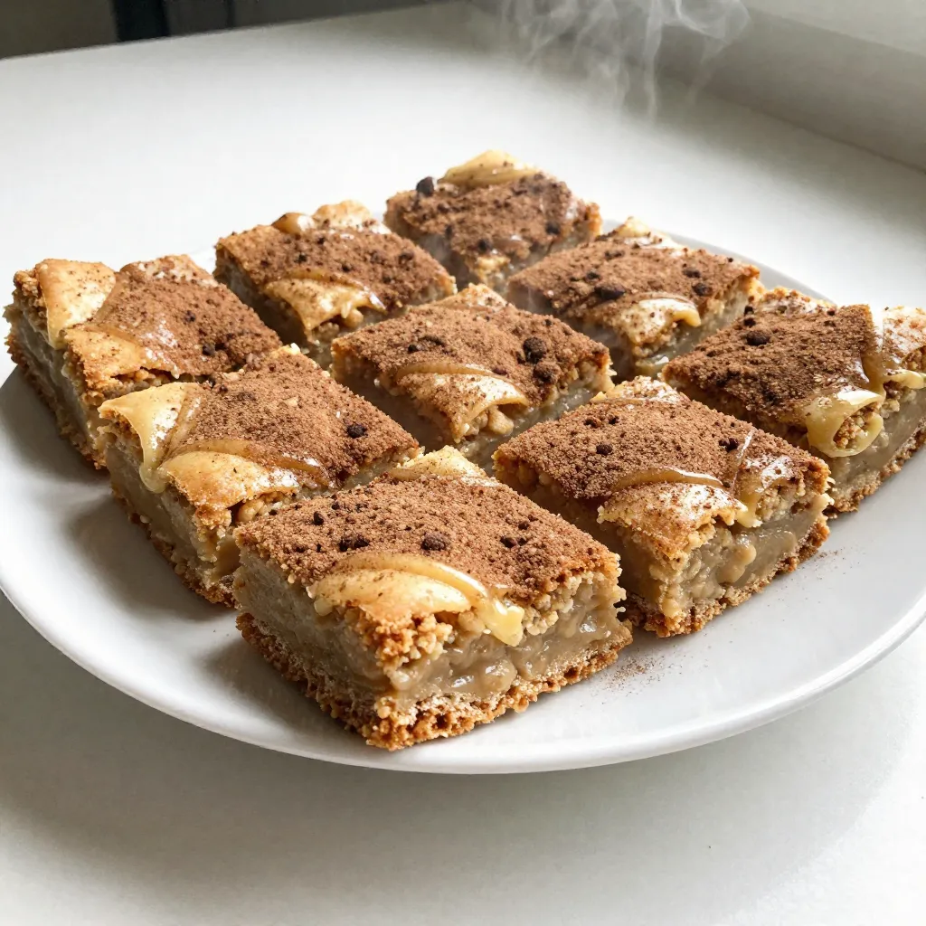 Brown Butter Snickerdoodle Blondies Irresistible Treat