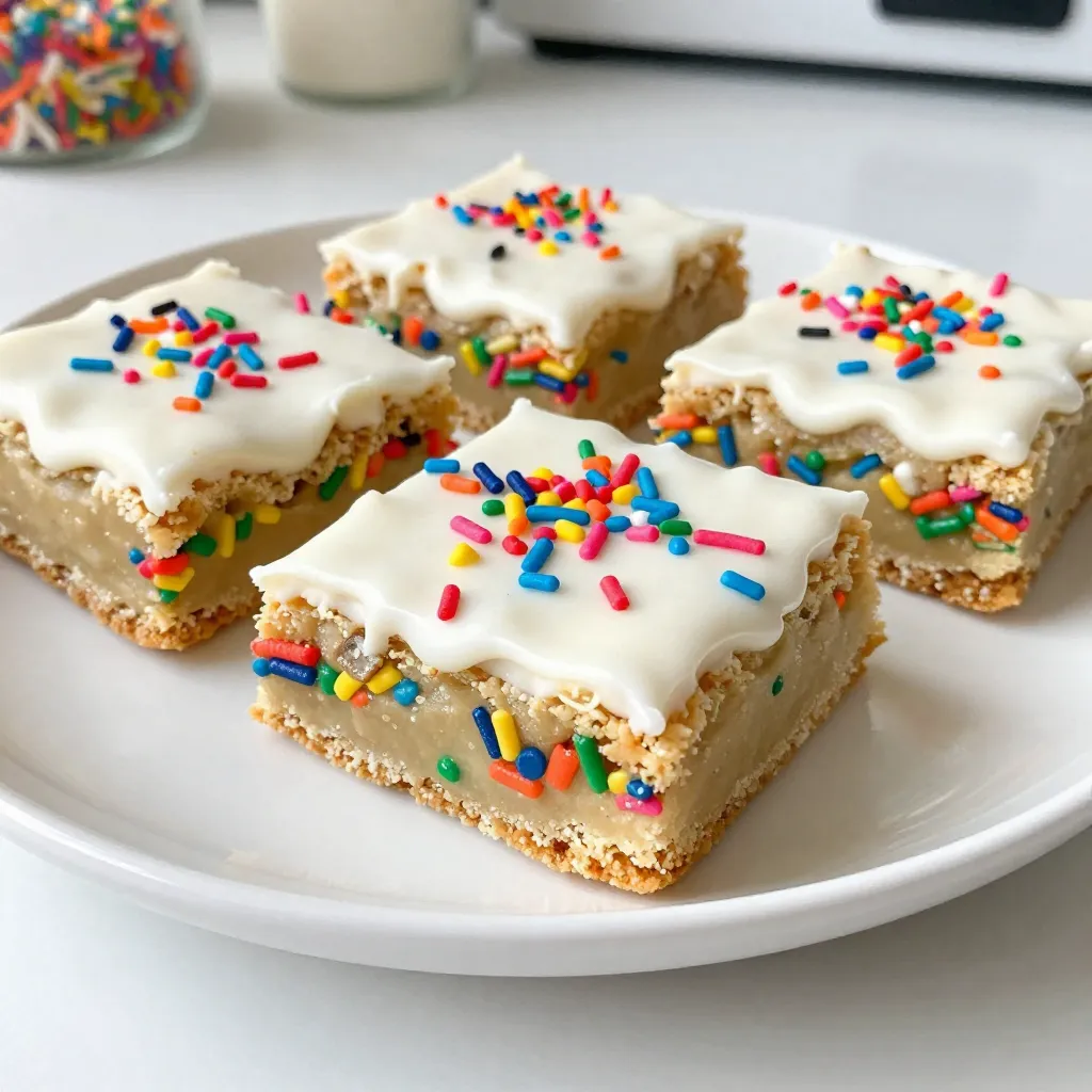Funfetti Sugar Cookie Bars Flavorful Sweet Treats