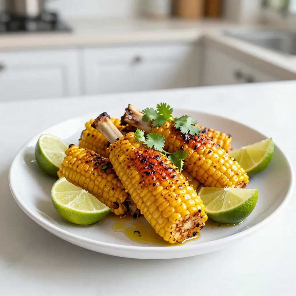 Chili Lime Grilled Corn Ribs Flavorful Summer Treat