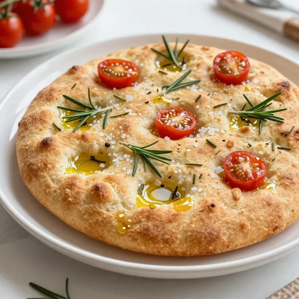 Rustic Rosemary Focaccia Fresh and Flavorful Bread