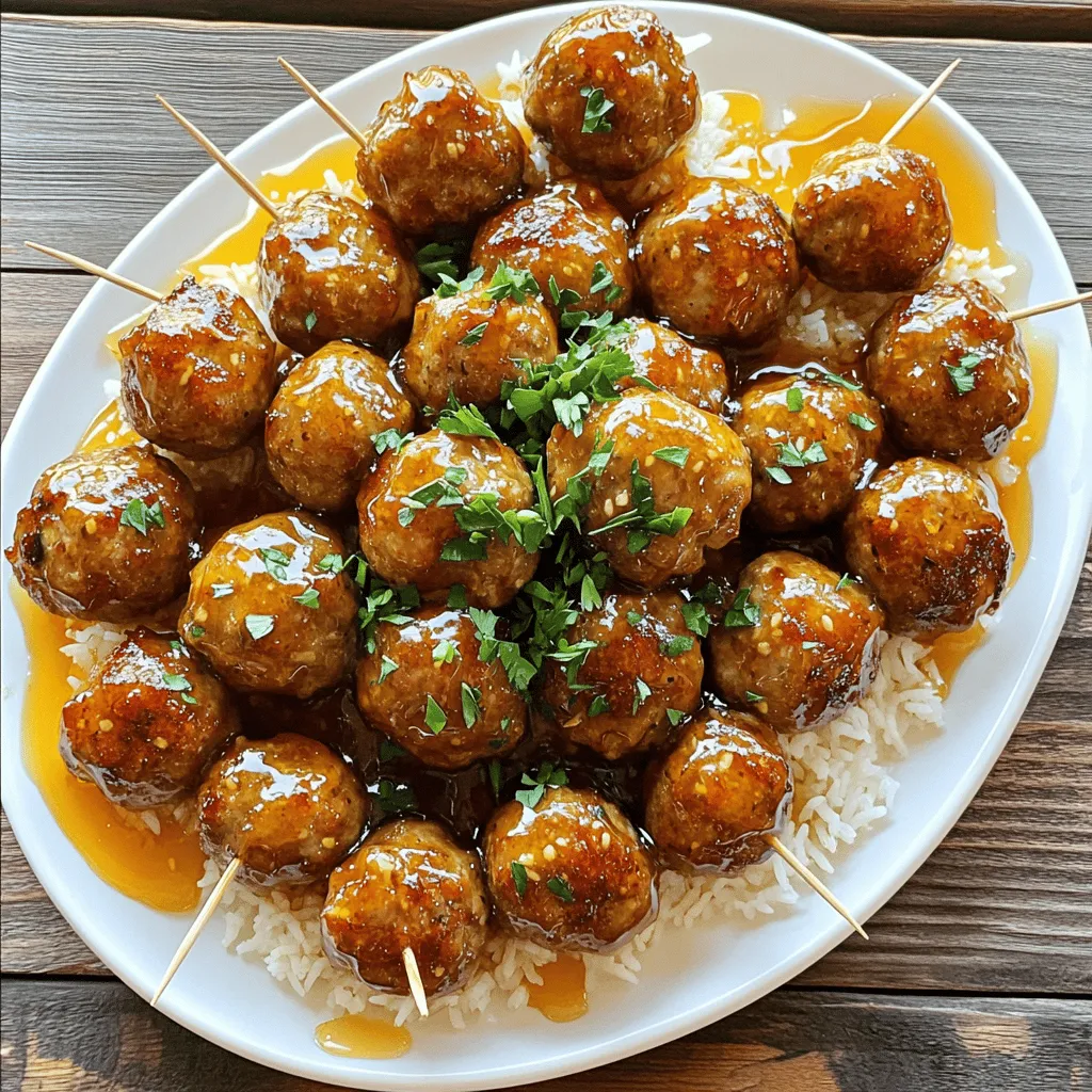 Slow Cooker Honey Garlic Meatballs Quick and Tasty Meal