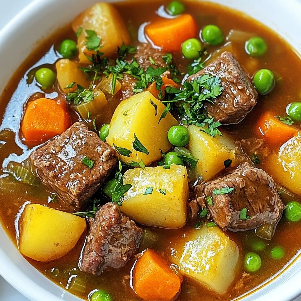 Instant Pot Beef Stew Flavorful and Hearty Meal