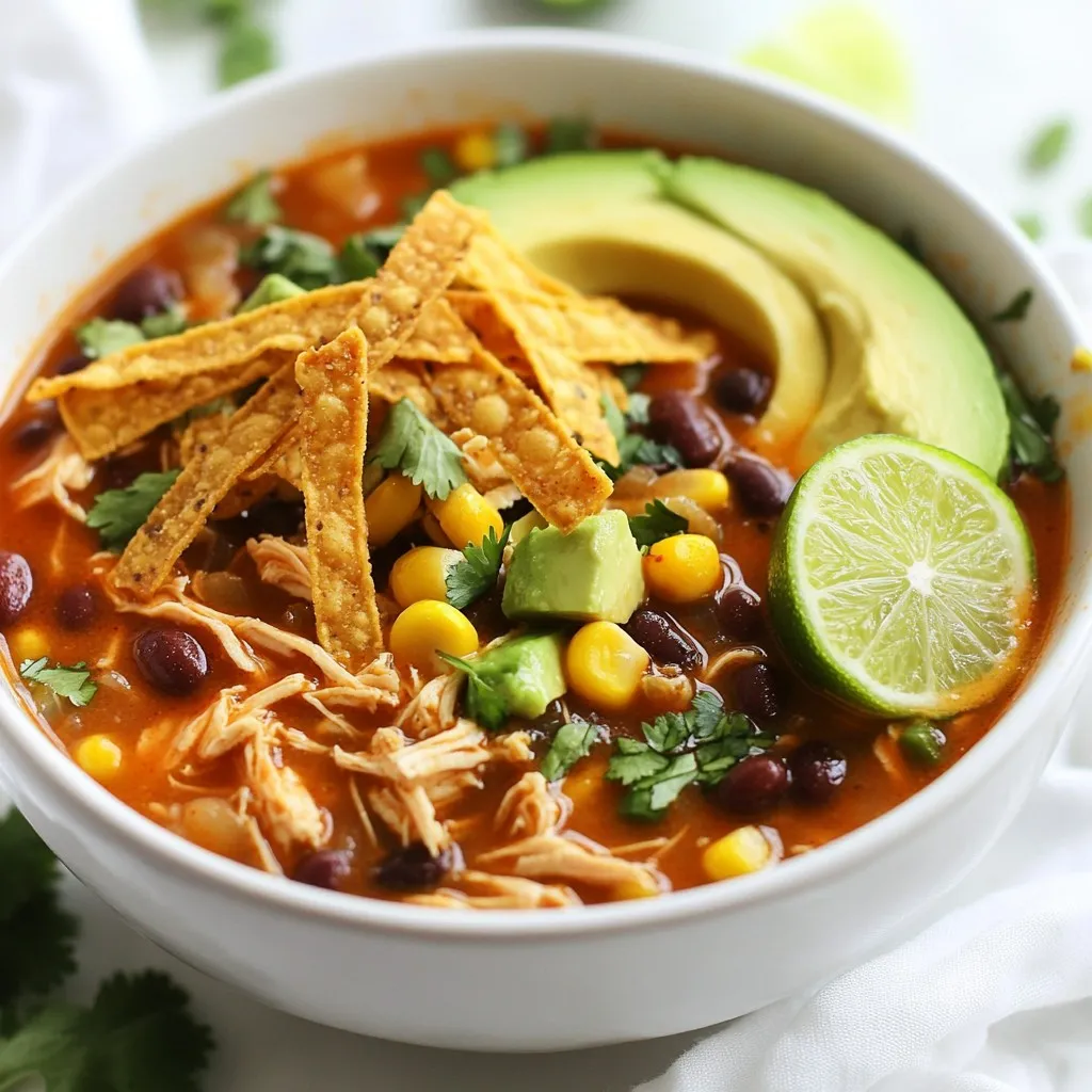 Instant Pot Chicken Tortilla Soup Simple and Fast