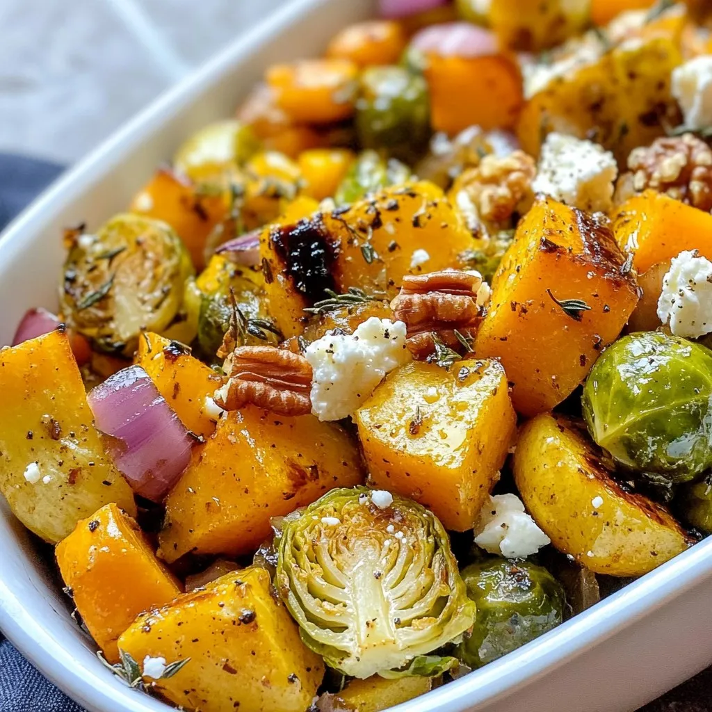 Roasted Winter Vegetable Salad Flavorful and Hearty Dish