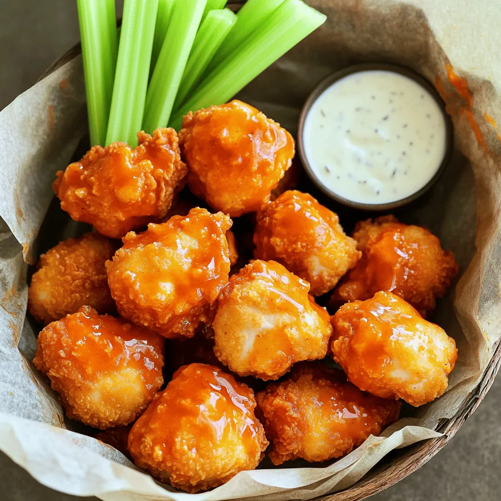 Air Fryer Buffalo Chicken Bites Tasty and Quick Snack