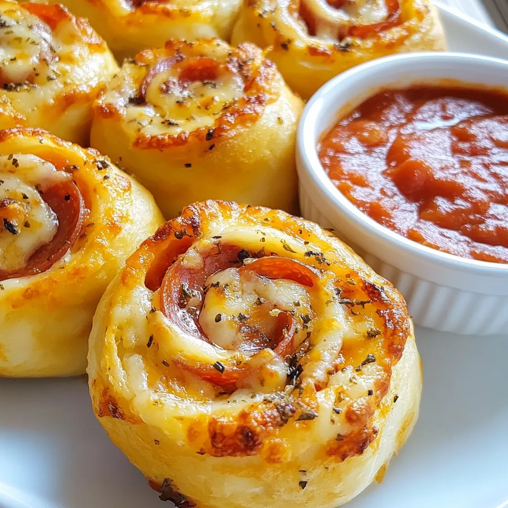 Pepperoni Pizza Protein Rolls Tasty and Easy Recipe