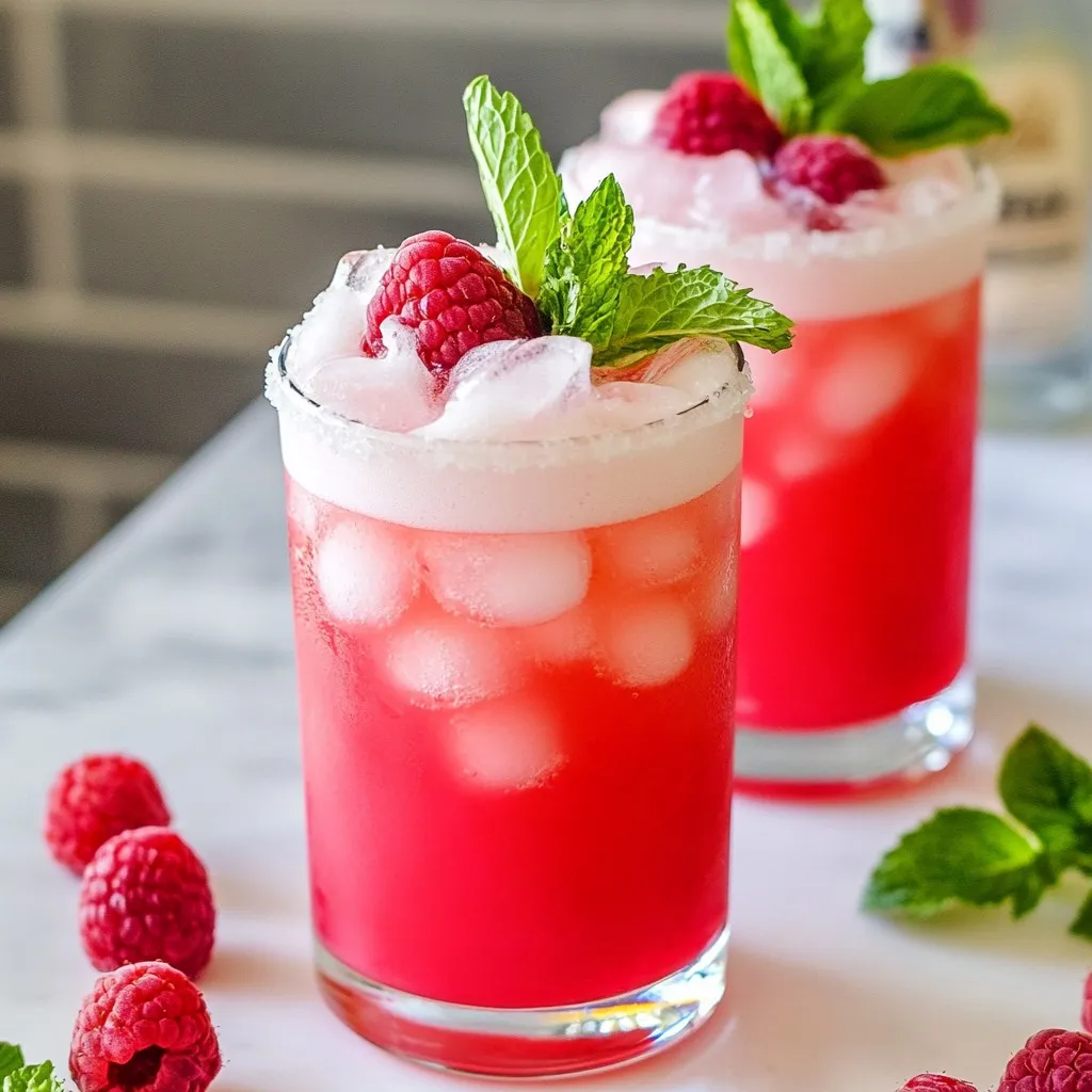 Raspberry Passionfruit Tequila Sour Bold Cocktail Bliss
