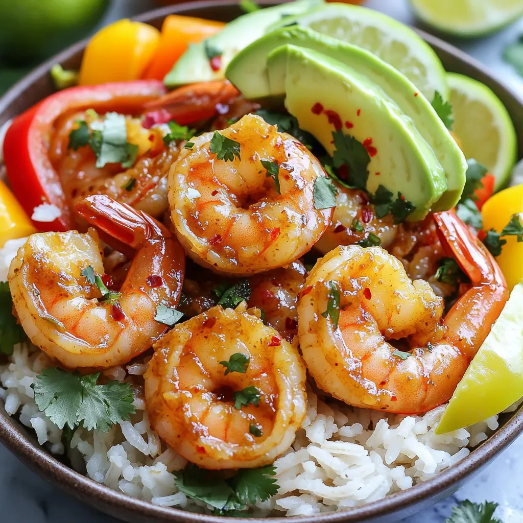 Minute Chili Garlic Shrimp Bowls Flavorful Quick Meal