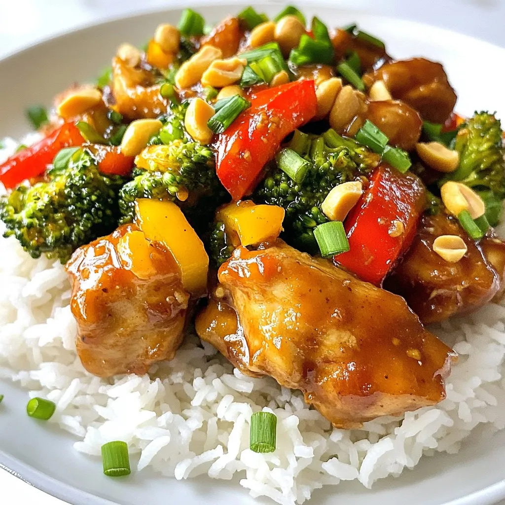 Crockpot Kung Pao Chicken Flavorful and Easy Recipe