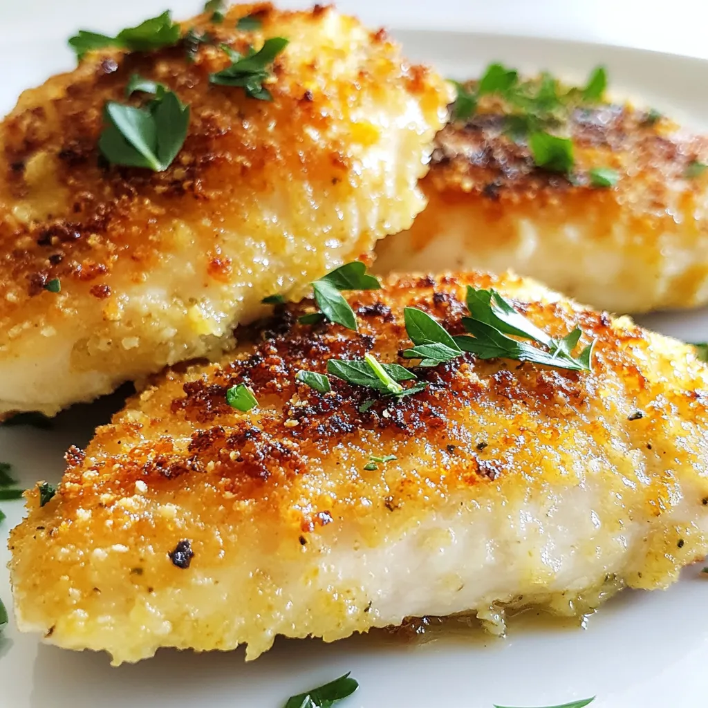Juicy Parmesan Crusted Chicken Easy and Flavorful Meal