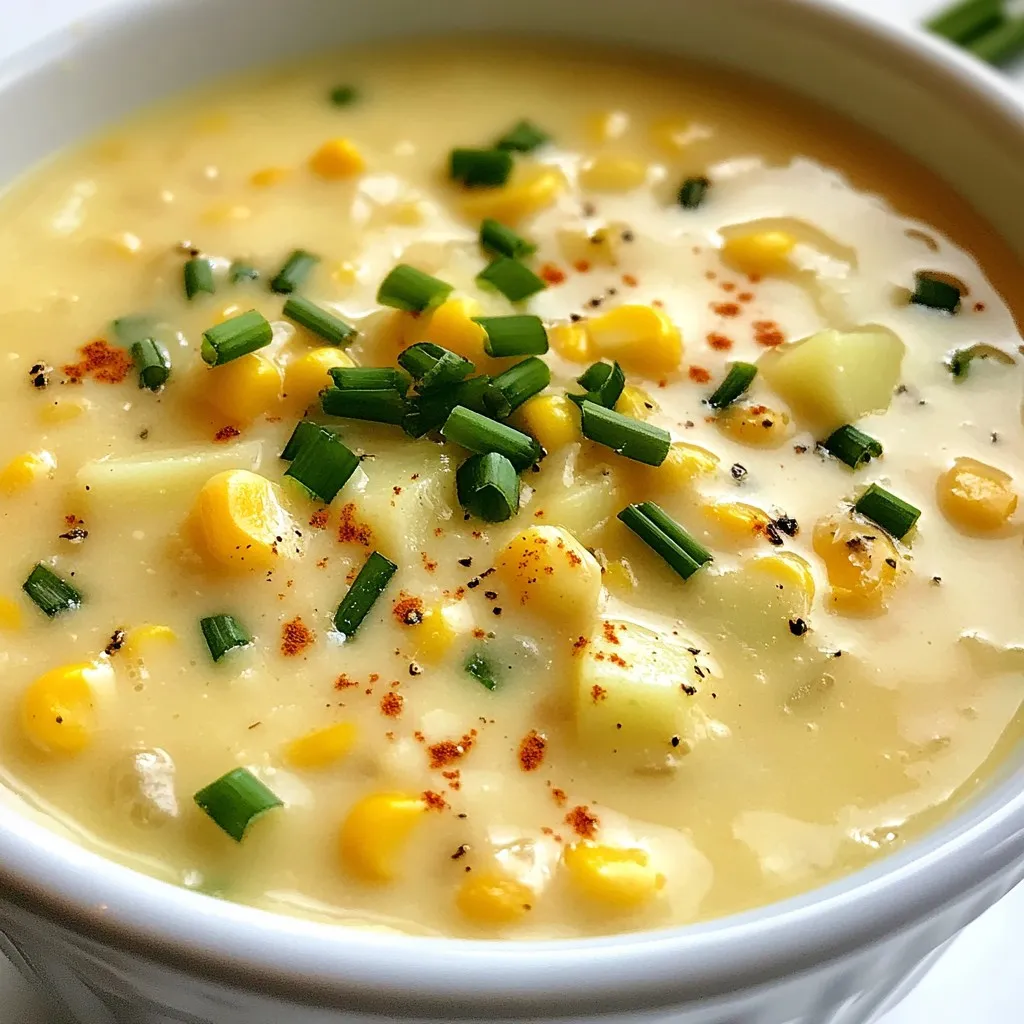 Best Sweetcorn Chowder Tasty and Comforting Recipe