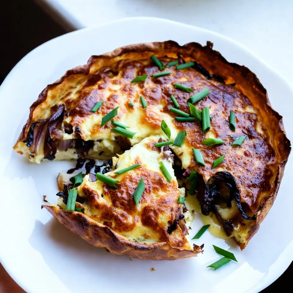 Caramelized Onion Gruyère Frittata Flavorful Delight