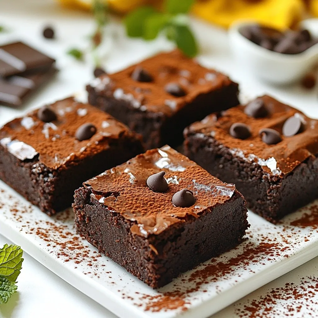 Fudgy Healthy Brownies Irresistible Guilt-Free Treats