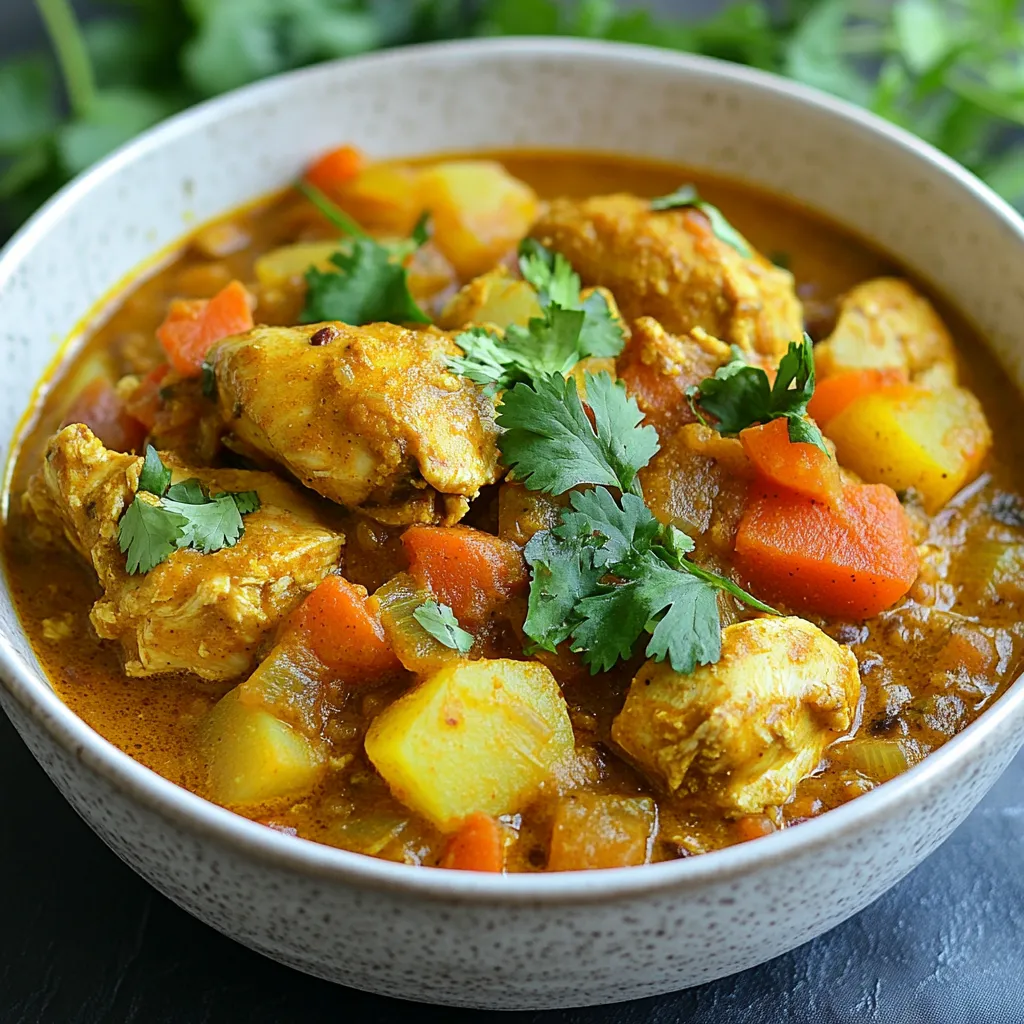 Irish Chicken Dhansak Delightful and Flavorful Meal