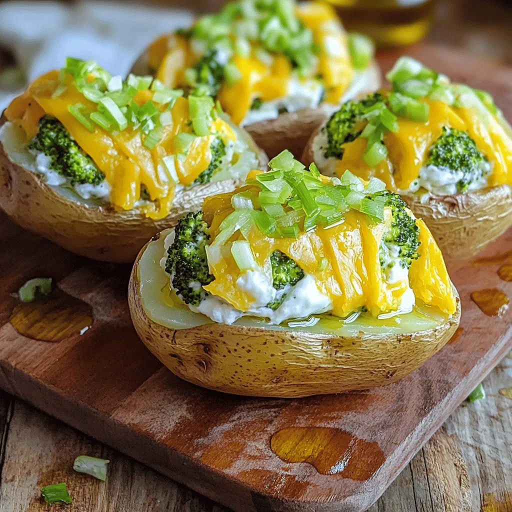 Broccoli Cheddar Stuffed Spuds Irresistible Comfort Food