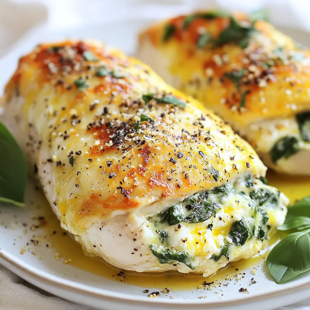 Spinach Stuffed Chicken Breasts Flavorful and Easy Meal