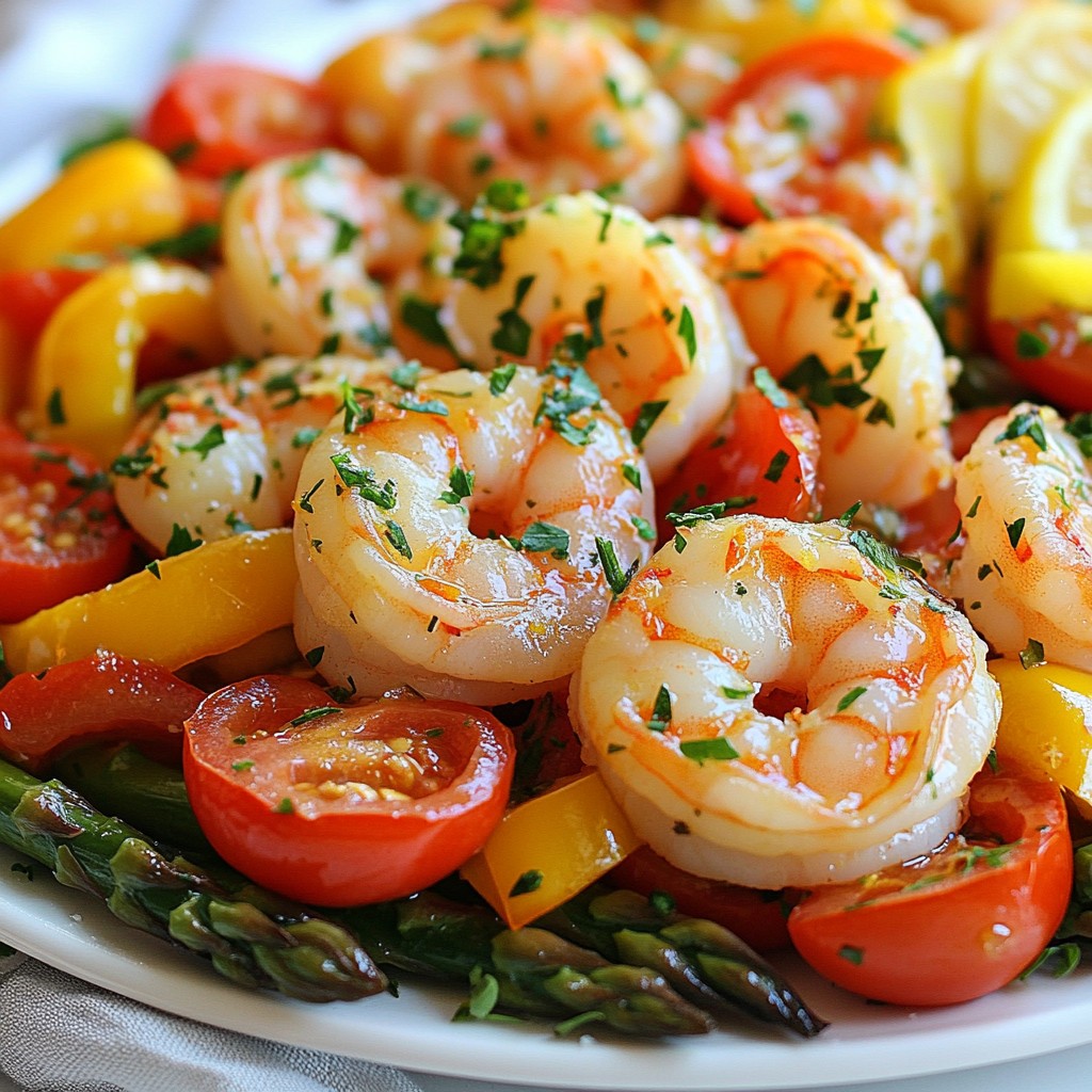 Sheet Pan Lemon Garlic Shrimp Flavorful and Easy Meal