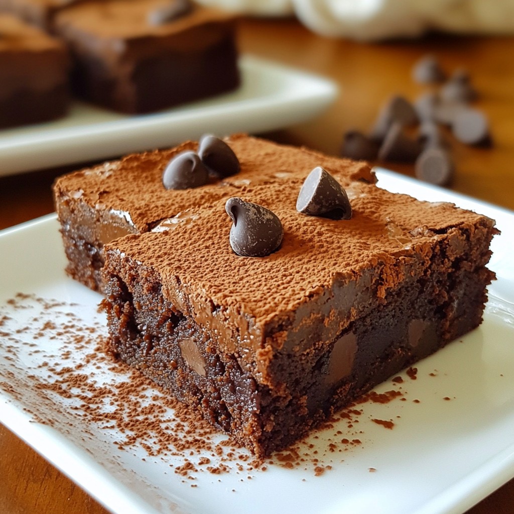 Avocado Brownies Delicious and Guilt-Free Delight